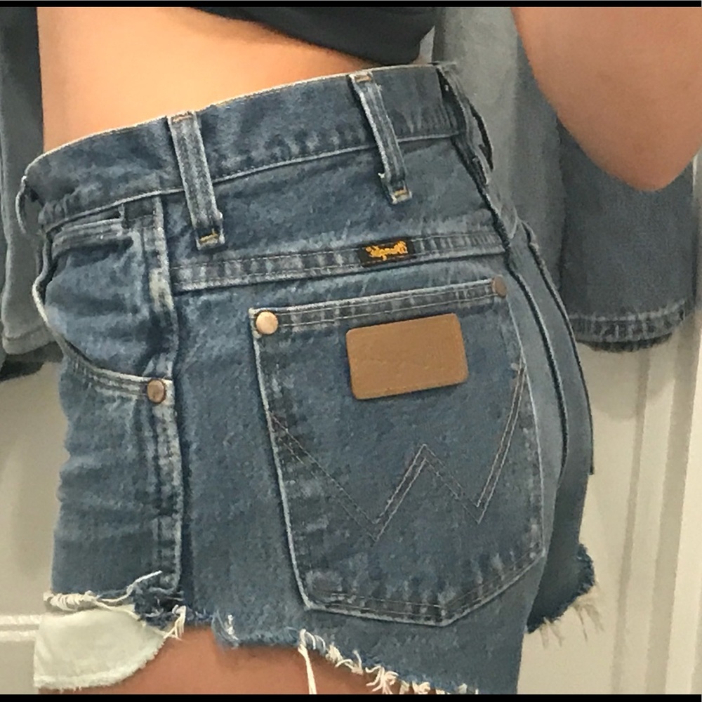 wrangler jean shorts